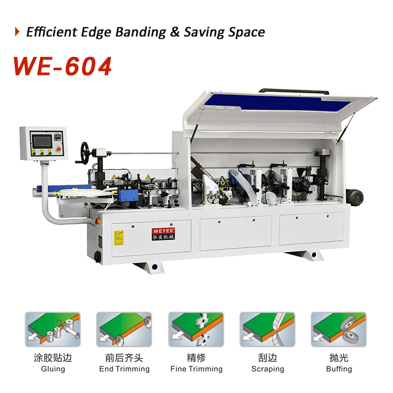 WE604自動エッジバンディングマシン